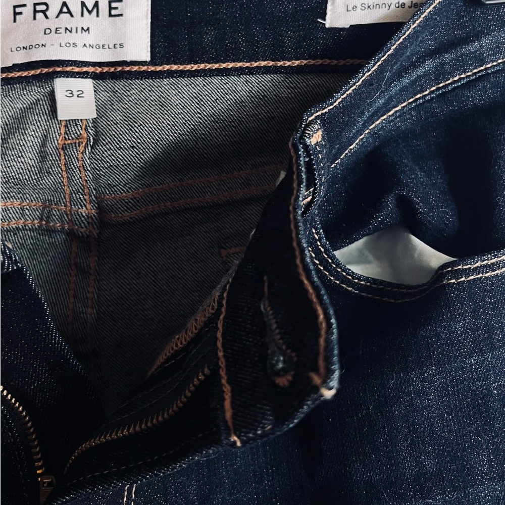 Frame Denim Women's Dark Blue Skinny Jeans